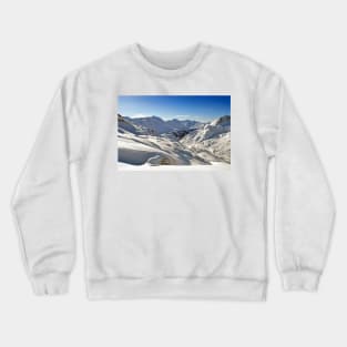 Zurs Lech am Arlberg Austrian Alps Austria Crewneck Sweatshirt